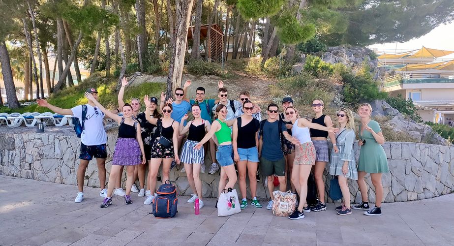 Groepsfoto met de groep Groepsfoto met de groep